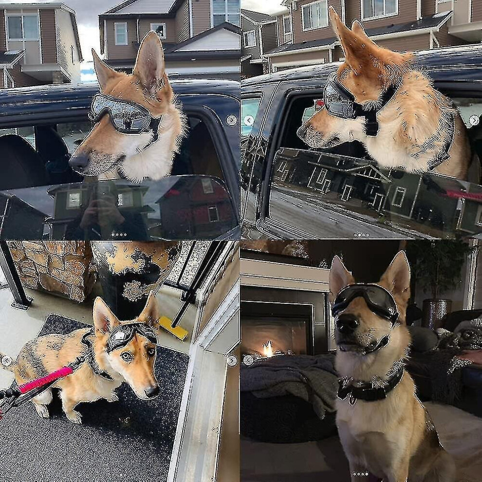 Pet Glasses, Waterproof, Windproof And Sunscreen Glasses For Medium-sized Dogs 