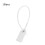 100pcs Disposable Plastic Pull-tite Security Seals Signage Numbered Self Locks N58a 4