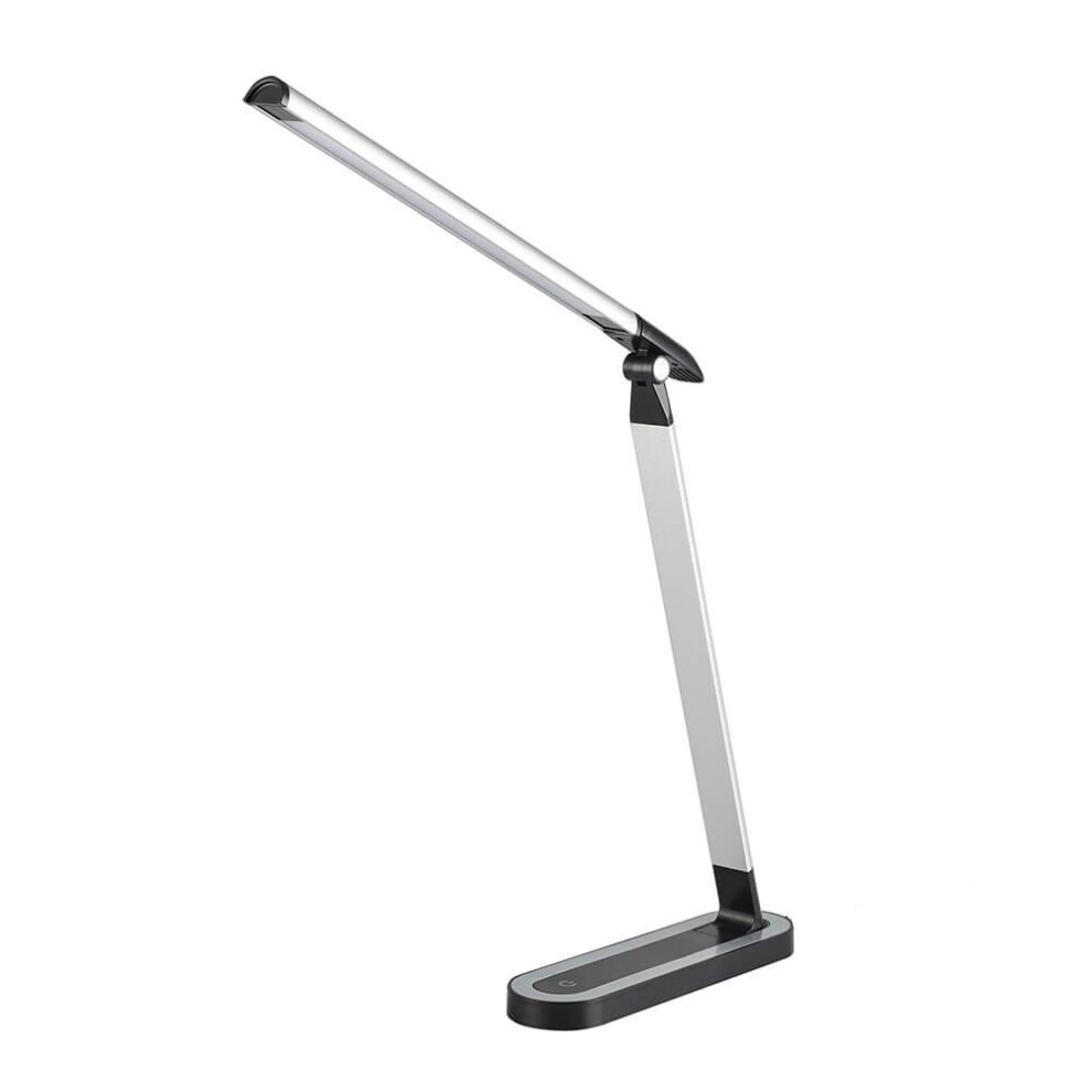 Black LED Folding Desk Lamp - Touch Swich