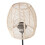 Trueshopping Contrast Rattan Table Lamp with Black Base 4