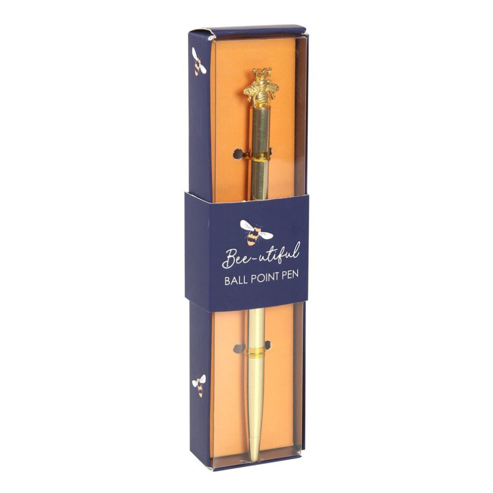 Something Different Gold Bee-Utiful Bee Ball Point Pen