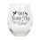 My Blood Type is Wine Stemless Wine Glass 1