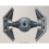 Bandai 1:72 scale Star Wars Imperial TIE Interceptor model kit by Bandai 5