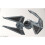 Bandai 1:72 scale Star Wars Imperial TIE Interceptor model kit by Bandai 1