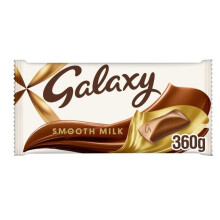 Galaxy Smooth Milk Chocolate Bar for Sharing,Chocolate Gift, 360g