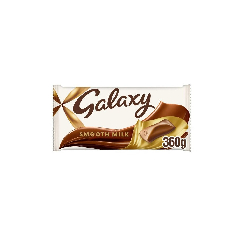 Galaxy Smooth Milk Chocolate Bar for Sharing,Chocolate Gift, 360g