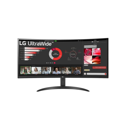 LG 34" Curved UltraWide QHD VA Monitor