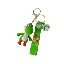 (Yoshi) Peach Princess Super Mario Brothers Keychain Keyring Pendant Bag Charming Gift
