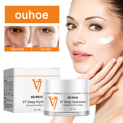 V7 Deep Hydration Cream Brightening Moisturizing Tone-up Waterlight ...