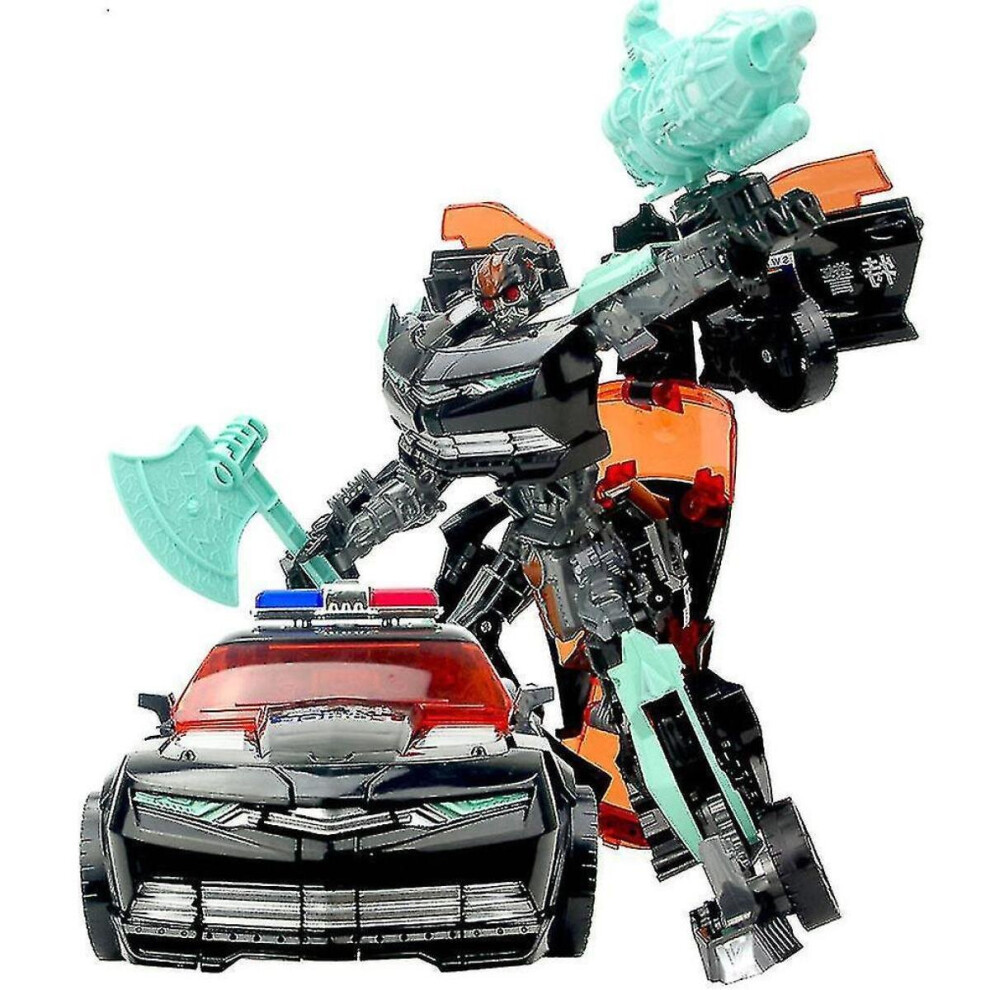 Transformer Robot Car Toy Police Car Cool Deformation Robot 