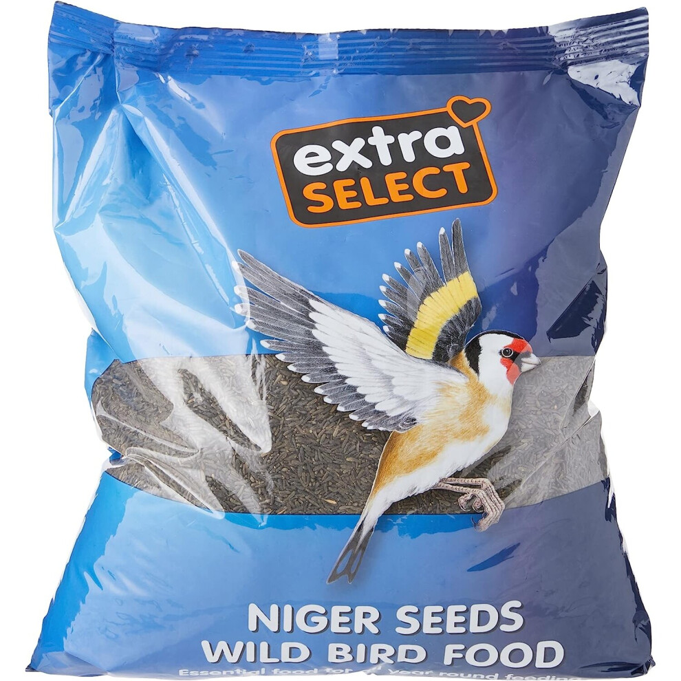 Extra Select Niger Seed Wild Bird Food, 2 kg