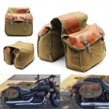 Motorcycle Saddle Bags Travel Expandable Saddlebag Storage