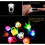 12PCS Flashing Rings Jelly Led Bumpy Rubber Ring Party Light Up Rings 8