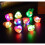 12PCS Flashing Rings Jelly Led Bumpy Rubber Ring Party Light Up Rings 5