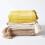 Homescapes (255 x 360 cm, Yellow) Cotton Rajput Ribbed Throw 7