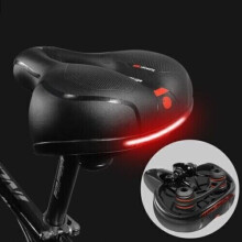 Wide Bike Saddle Gel Bike Seat Bicycle Saddle Comfy Soft Pad for Men Women