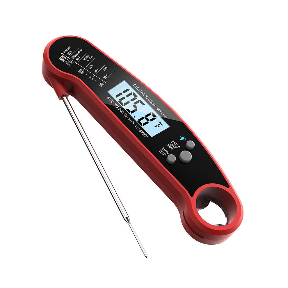 Meat Thermometer. Thermometer With Backlight & Calibration. Digital Hand Tools