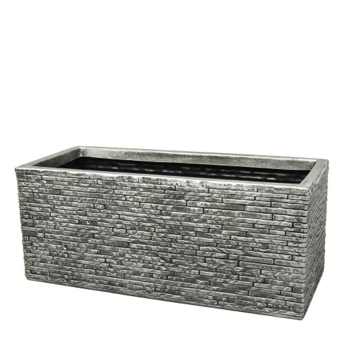 Strata Strata Slate Lightweight Garden Planter Trough (1 Pack)