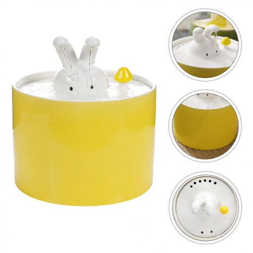 Water Fountain USB Rechargeable Water Fountain Pet Drinking Device