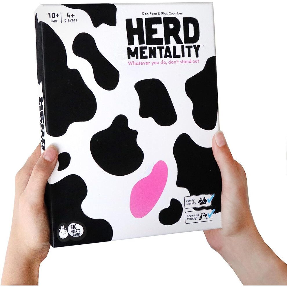 Herd Mentality: The Udderly Addictive Family Board Game, 6 Players