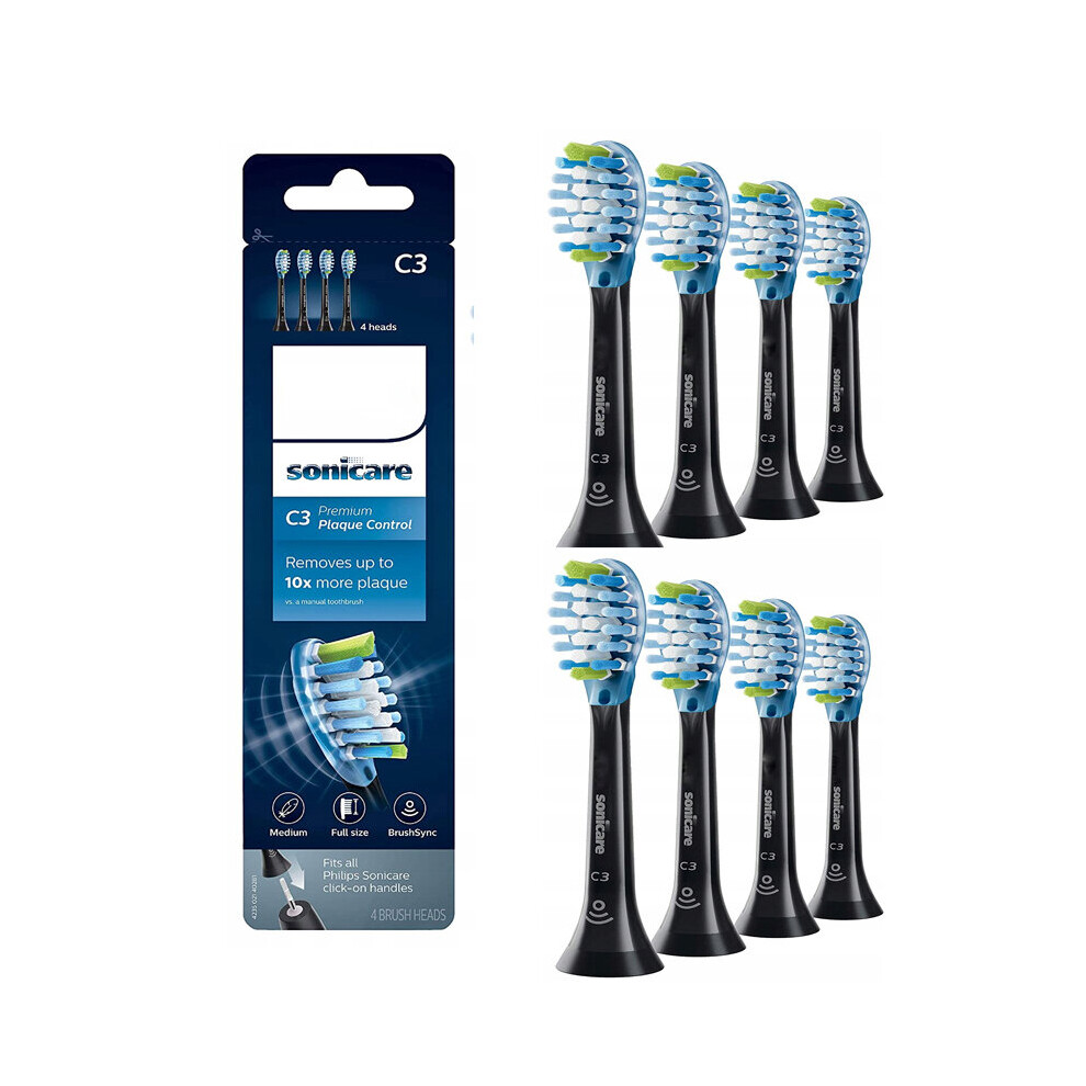 For Philips Sonicare C3 Premium Sonic Electric Toothbrush Heads 8PC