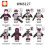 70Pcs Star Wars Bad Batch Building Blocks Set: Crosshair, Hunter, Tech, Echo, Captain Rex - LEGO-compatible Mini Figures 2
