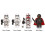 70Pcs Star Wars Bad Batch Building Blocks Set: Crosshair, Hunter, Tech, Echo, Captain Rex - LEGO-compatible Mini Figures 9