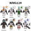70Pcs Star Wars Bad Batch Building Blocks Set: Crosshair, Hunter, Tech, Echo, Captain Rex - LEGO-compatible Mini Figures 5