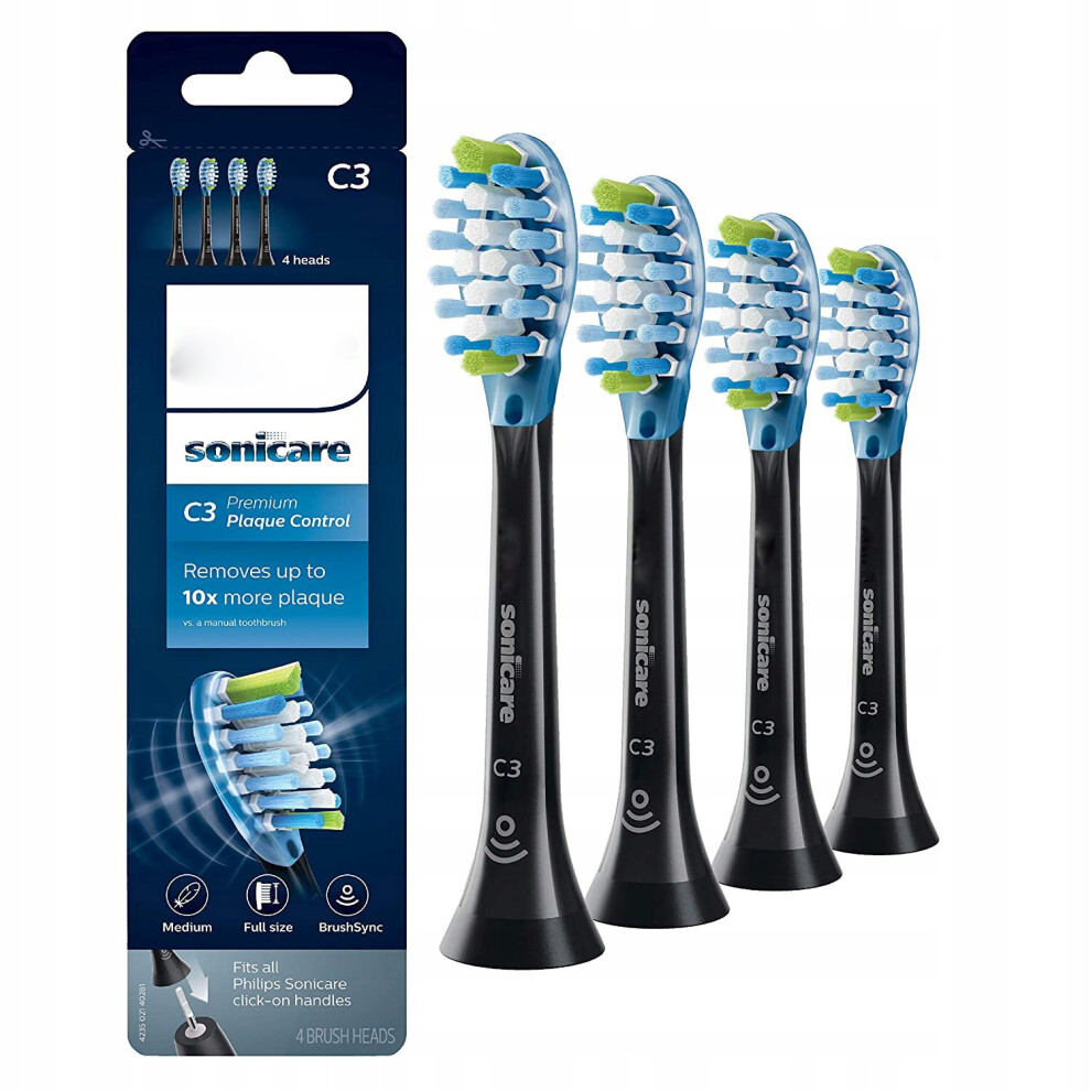 For Philips Sonicare C3 Premium Sonic Electric Toothbrush Heads 4PC