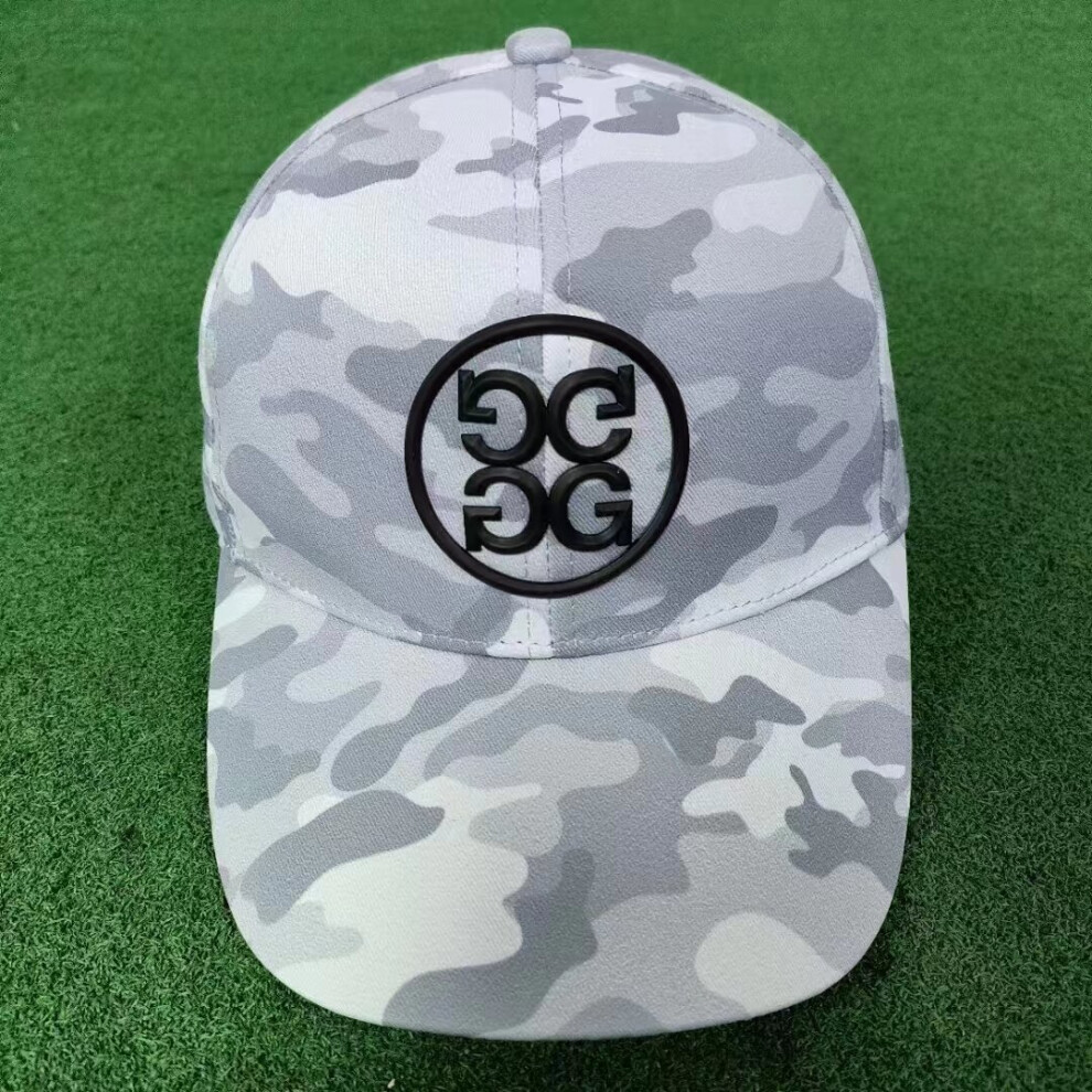 (Grey Camouflage) Mens G/Fore Baseball Cap Hats Sun Hat Travel Summer Canvas Adults Women Unisex