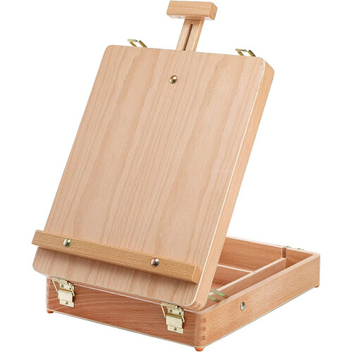 Artists Wooden Table Box Easel 1