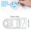 Multifunctional Geometric Ruler, Drawing Template Measuring Tool  Measuring Draft Rulers 3