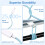iPhone Charger Cable , 3Pack Lightning Cable Extra Long iPhone Charger 6
