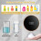 Soap Dispenser Wall Mounted, Touchless Hand Sanitizer Dispenser, USB Charging Wall-mounted (White) 4