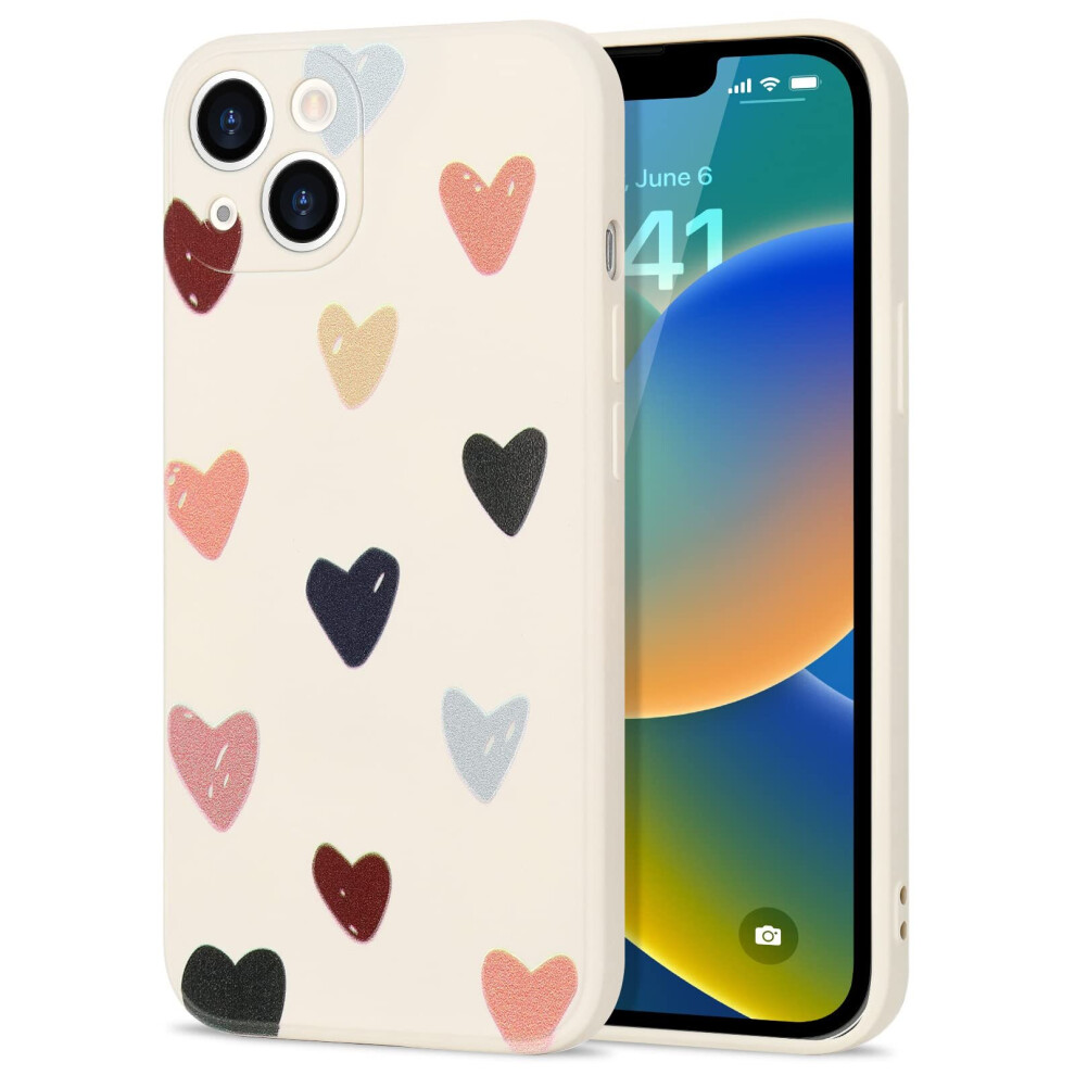 Compatible with iPhone 14 Phone Cases Liquid Silicone Shockproof Protective Bumper Cases