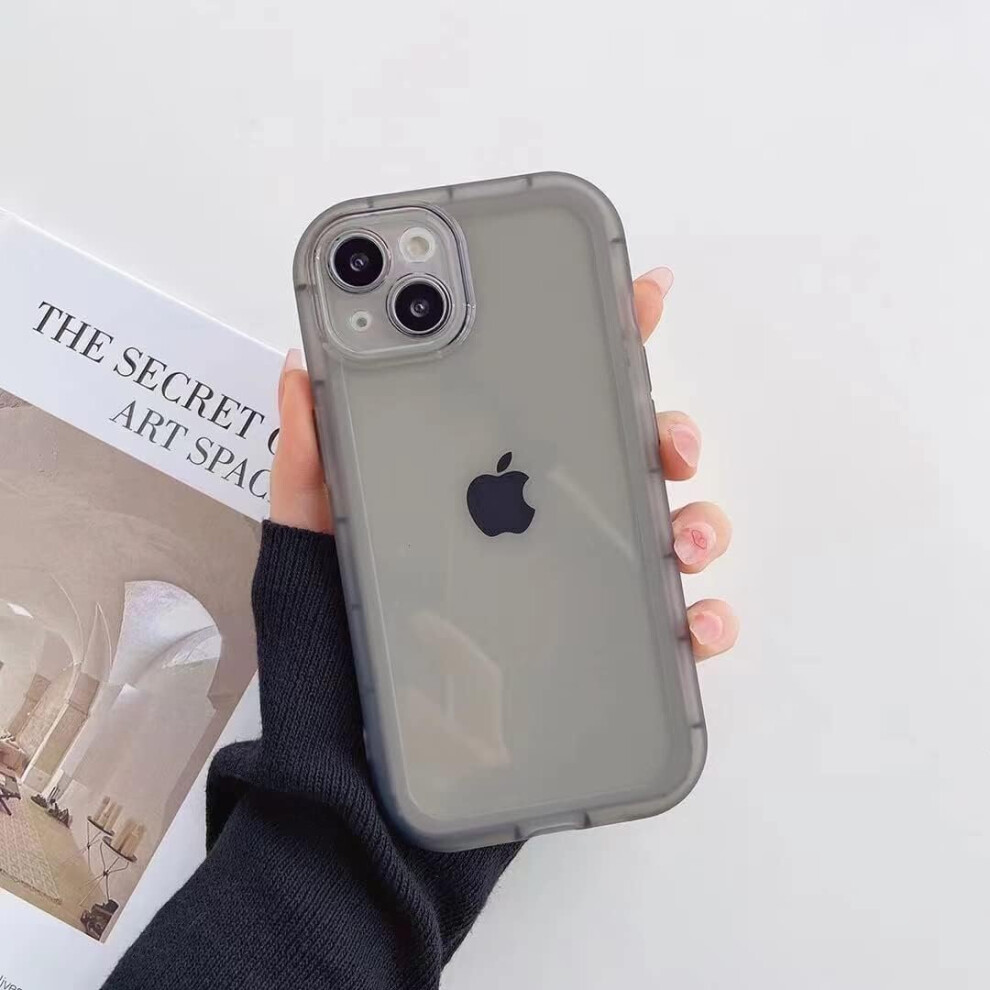Case For Iphone 14 6.1 Inch, Clear Mobile Phone Case - Black 8325711123629