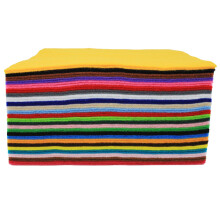 Fabrics DIY Craftwork Sewing Patchwork, 22 Colour Sheets in 22 Assorted Colours 30cm x 30cm