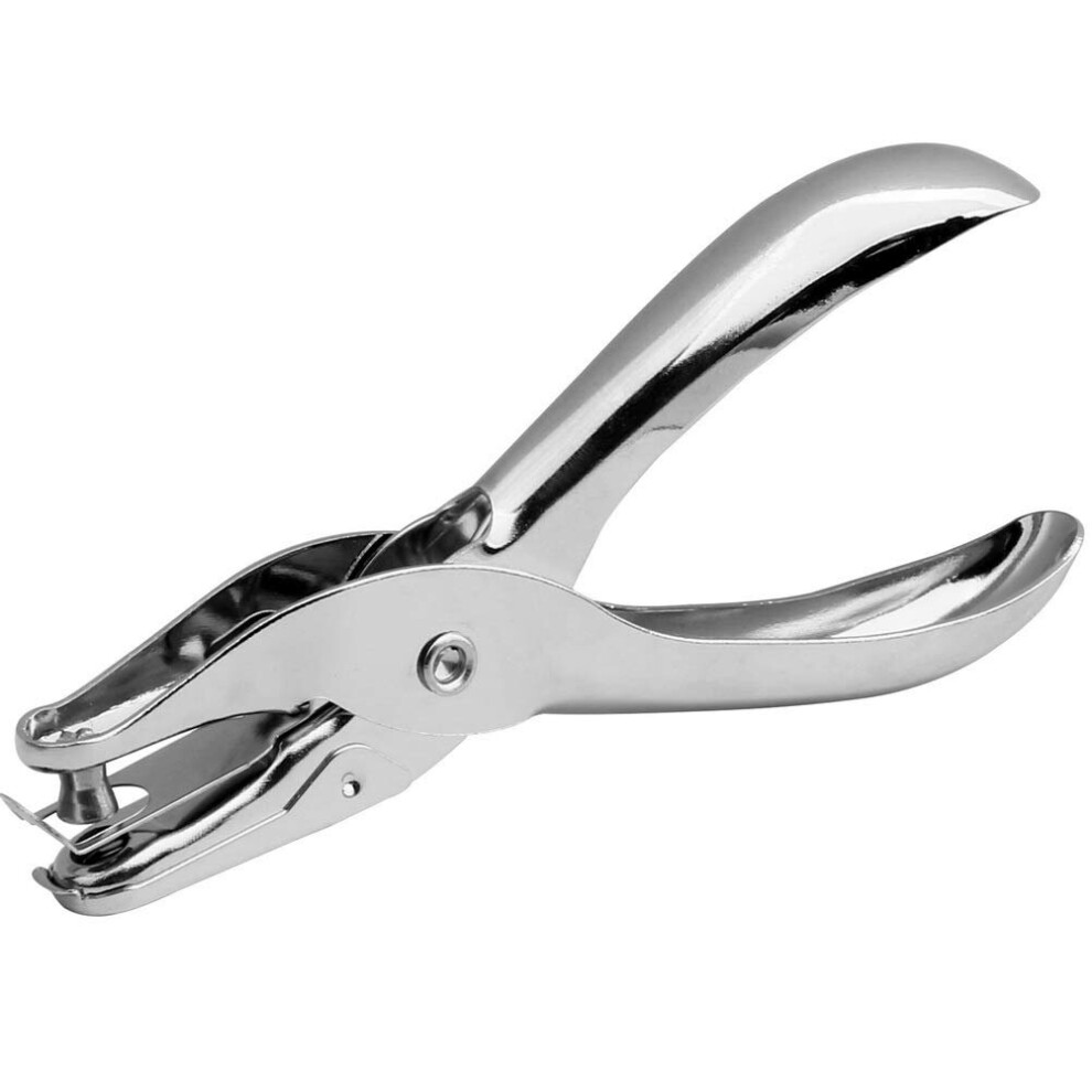 6mm Single Hole Punch, Heavy Duty Puncher Paper and Card Gift Tag Puncher-10 Sheet Capacity