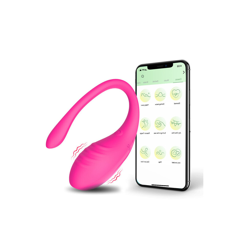 (Type 1) App Vibrators for Women Long Distance Bluetooth G Spot Dildo Wear Vibrating Egg Female Vaginal Ball Panties Sex Toys for Couples