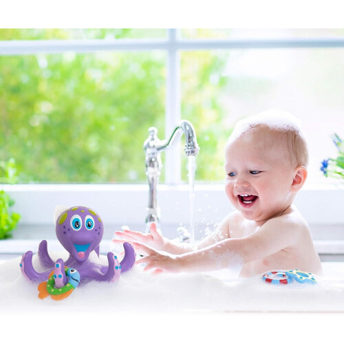 Octopus Floating Bath, 1 Count ( Pack of 1) 2
