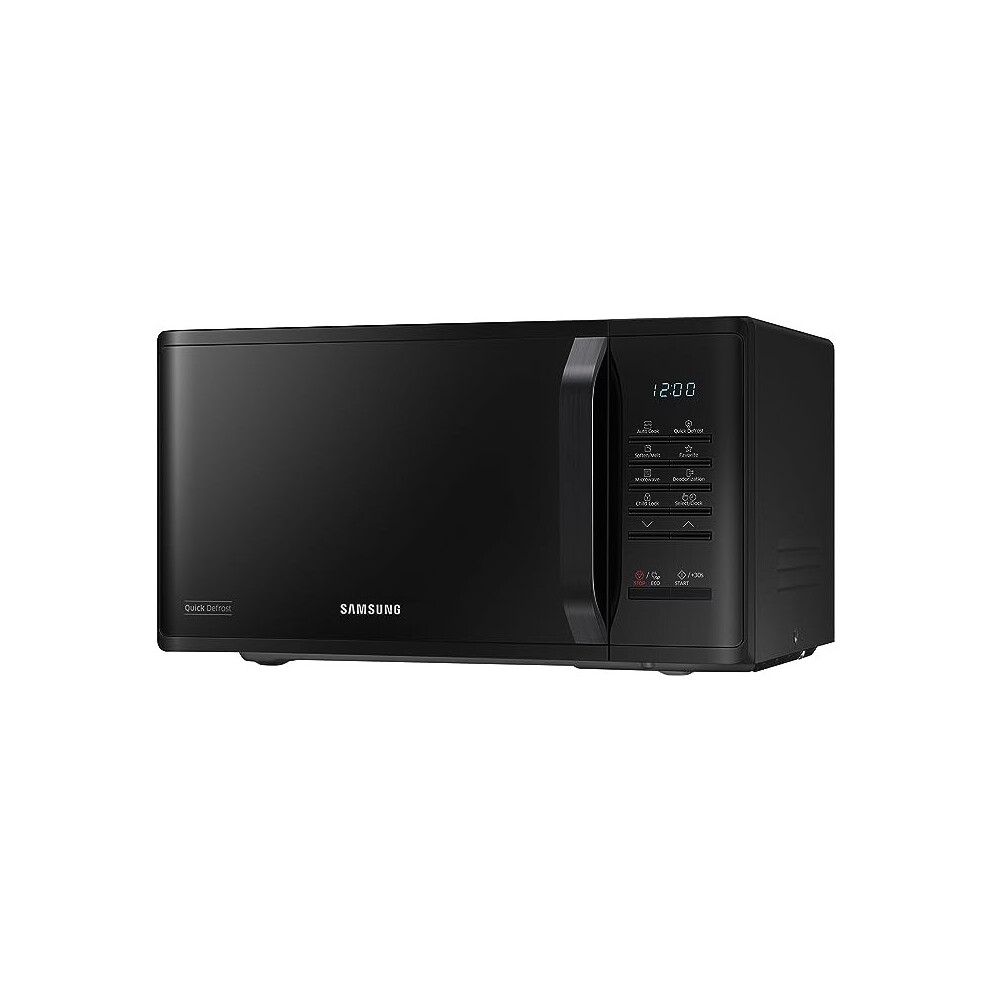 New Samsung Ms23k3513ak Solo Microwave, 23 Litre, Black