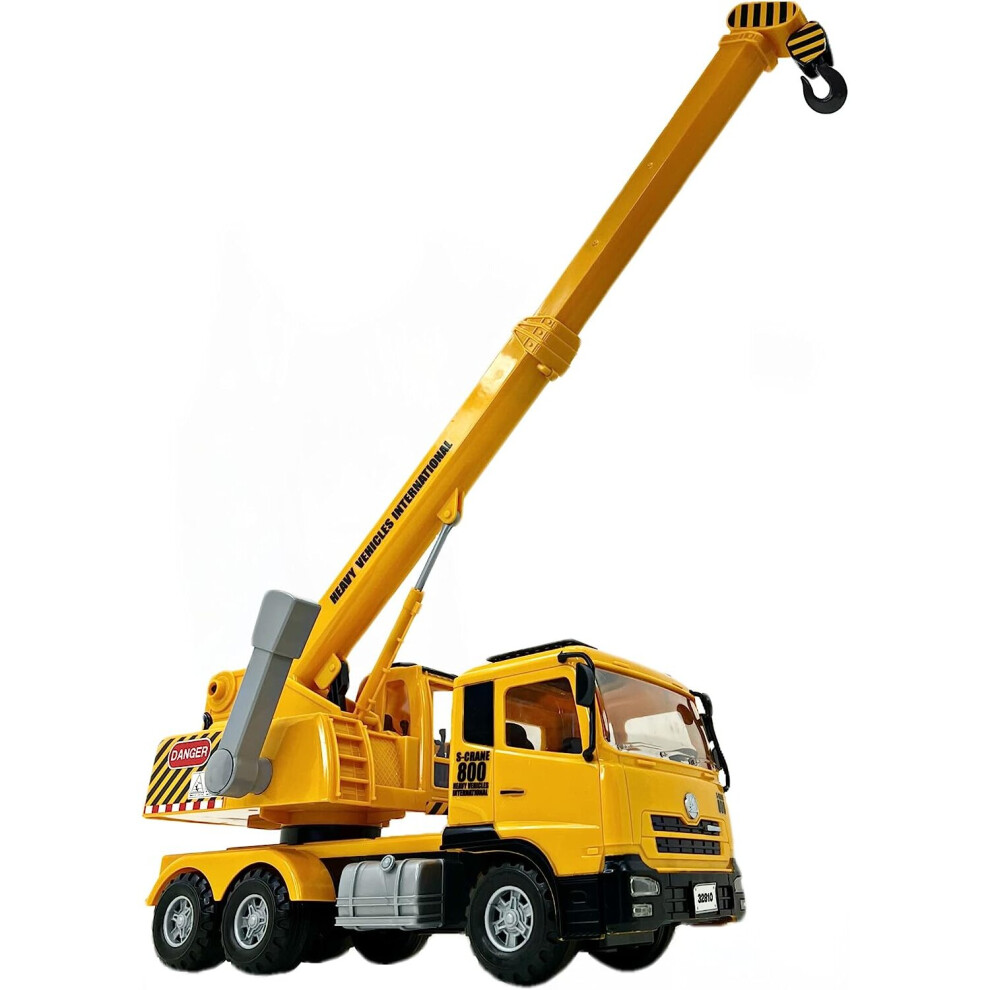 BigDaddy Extra Large Crane Truck Extendable Arms & Lever To Lift Crane Arm Crane Truck