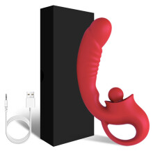 (Red - box) 20 Modes Powerful Vaginal Dildo Vibrator for Female Clitoris G Spot Stimulator Erotic Masturbation Sex Toys Goods for Adults 18