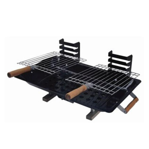Portable Steel Hibachi Barbecue / BBQ Camping Grill
