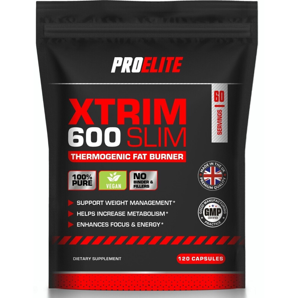 Proelite (120 Capsules) Fat Burner Pills T5 Thermogenic Legal Weight Loss