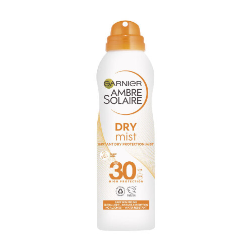 Garnier Ambre Solaire Dry Mist Spray Spf 30 200ml