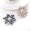 Snow Brooch Alloy Pins For Men Creative Pins For Men 4