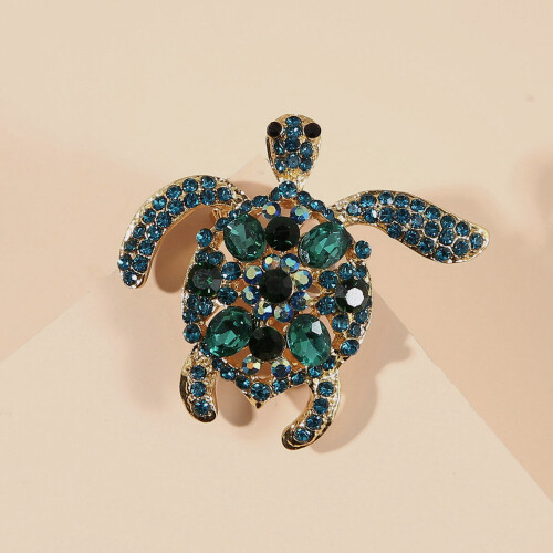 1pc Fashionable Male Turtle Brooch