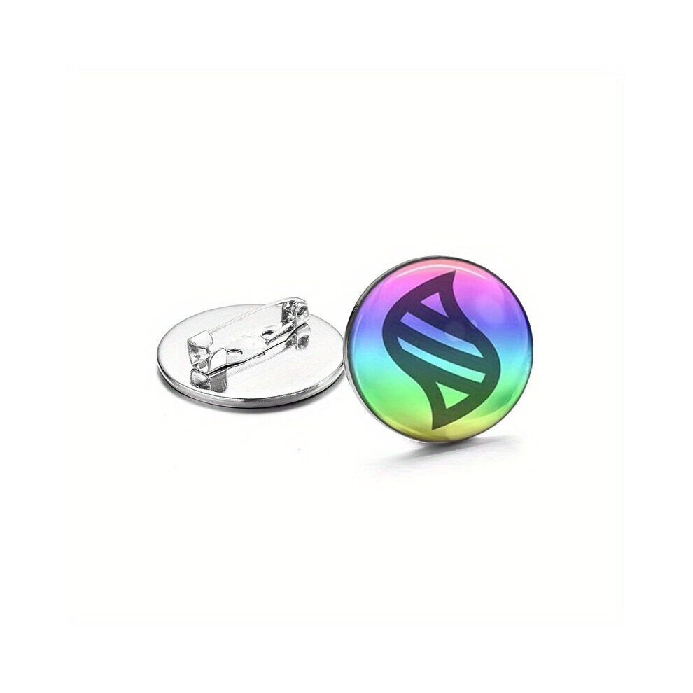 Colored Mega Stone Brooch Pins