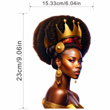 1pc 2pcs Creative Ladies Crown Ink Heat Transfer Film Iron Transfer Clothes Pillow DIY Washable Patch Sticker Clothes Heat Transfer Film For Men